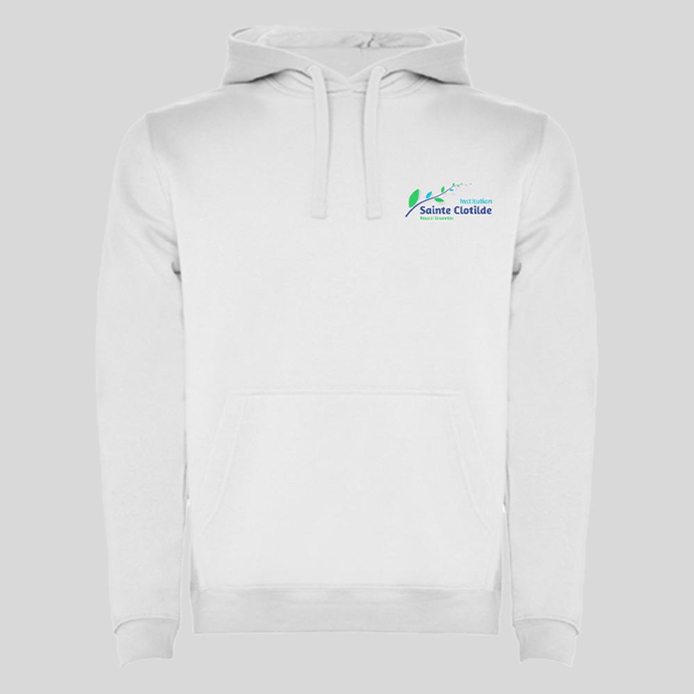 Sweat à capuche — Blanc