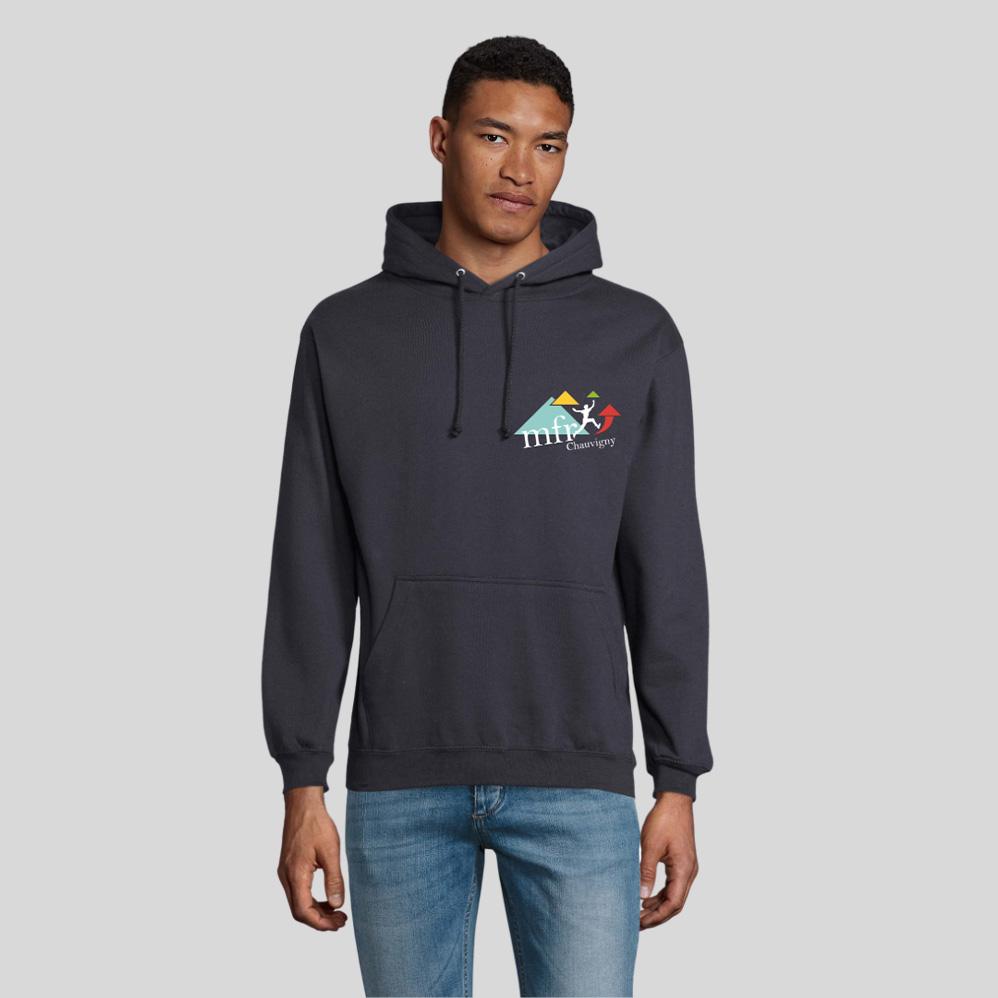 Sweat à capuche — Bleu marine