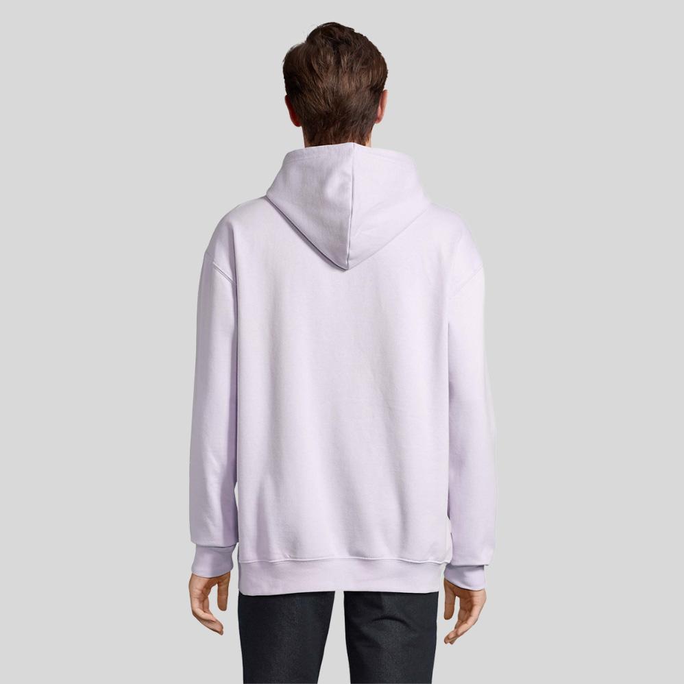Sweat à capuche — Rose, dos