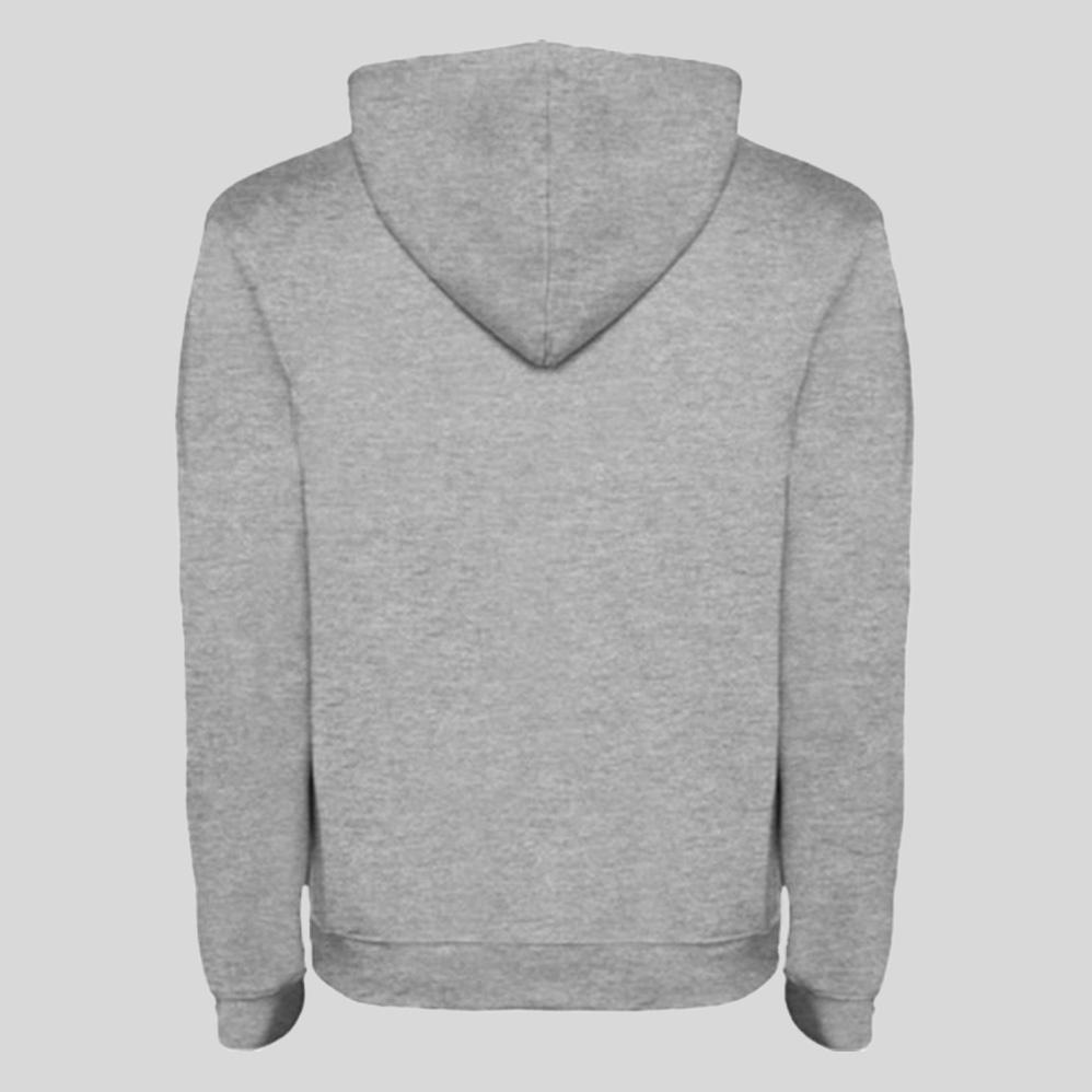 Sweat à capuche — Gris, dos