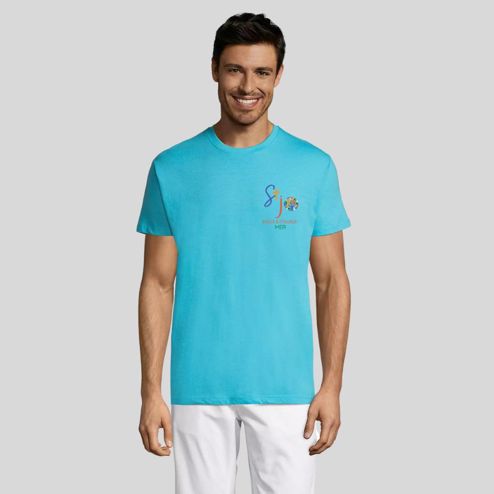 T-Shirt — Bleu atoll