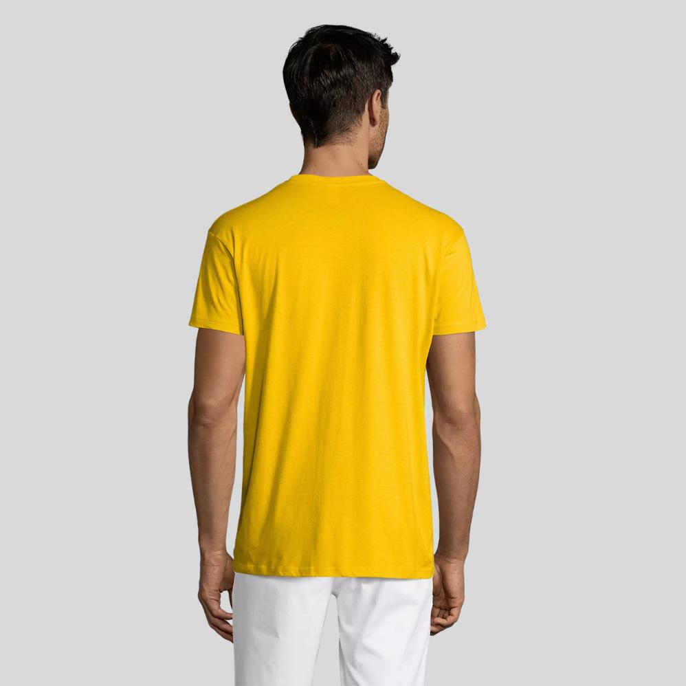 T-Shirt — Jaune, dos