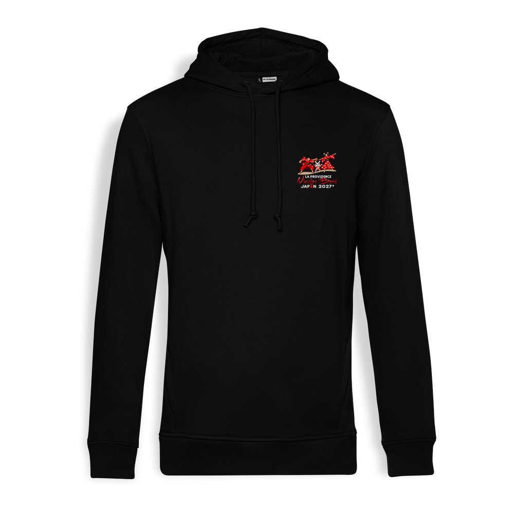Sweat à capuche mixte — Noir