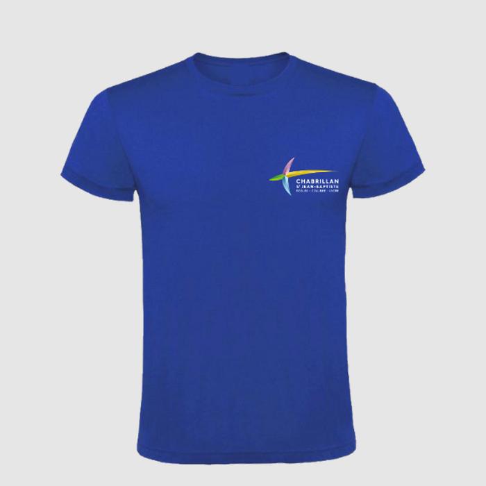 T-shirt — Bleu électrique